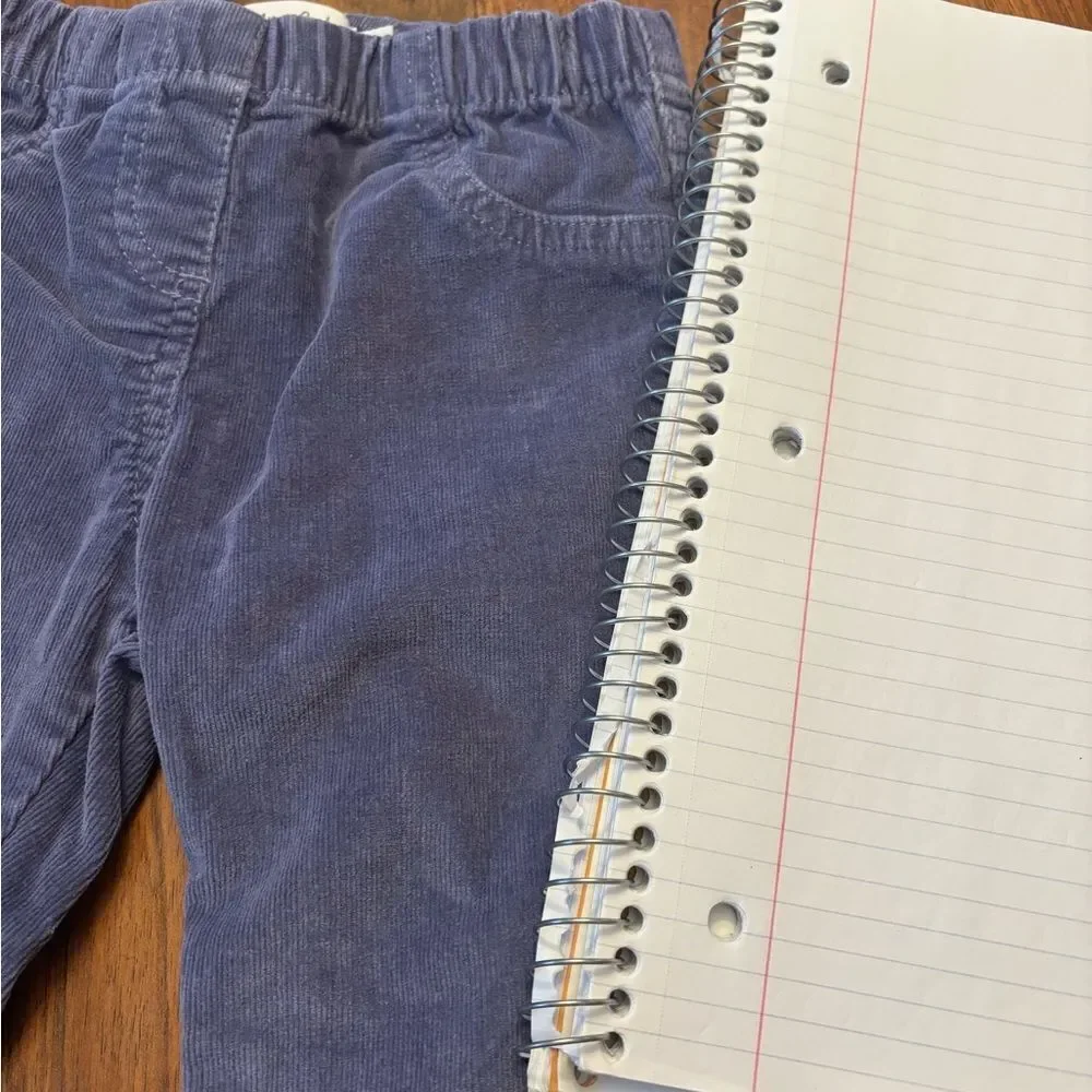 Mini Boden light purple corduroy pants